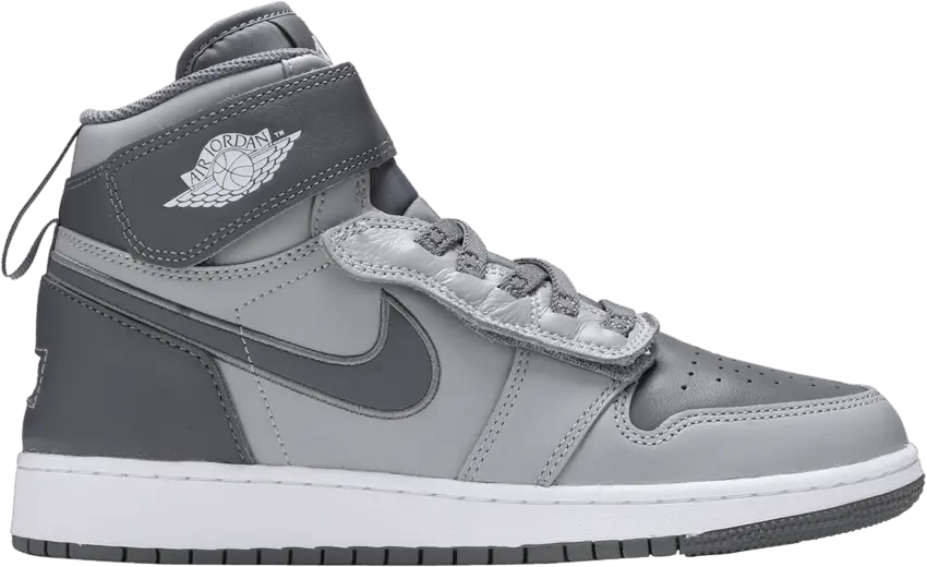  Jordan 1 High FlyEase Light Smoke Grey (GS)