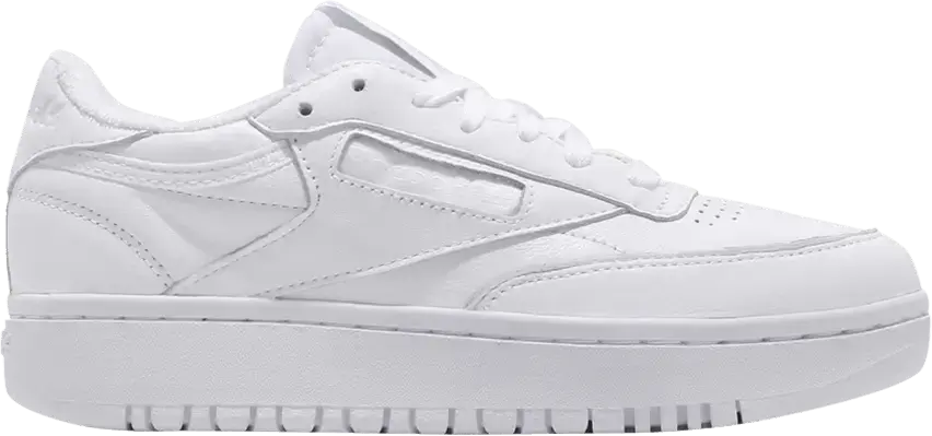  Reebok Club C Double White (Women&#039;s)