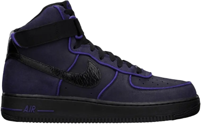  Nike Air Force 1 High &#039;Black Court Purple&#039;