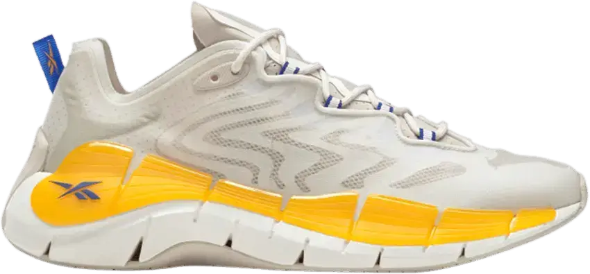  Reebok Zig Kinetica 2 Chalk Semi Solar Gold