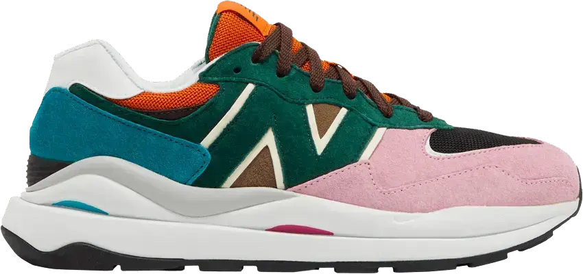  New Balance 57/40 Pink Lemonade Green Black Orange