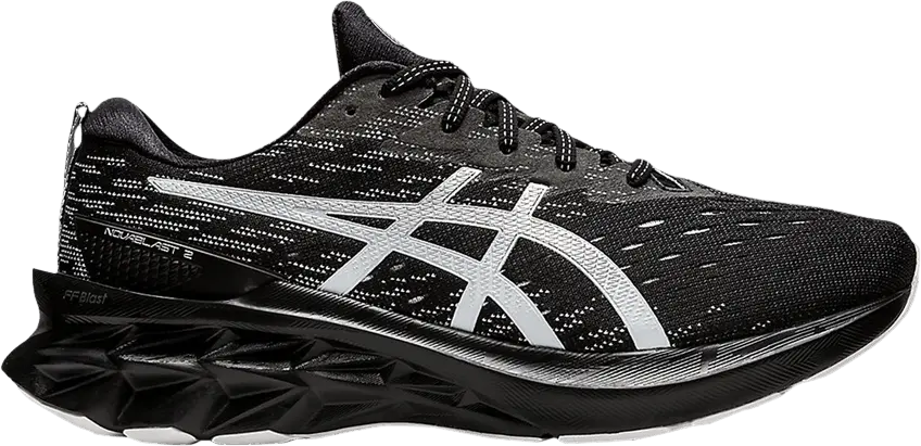  Asics ASICS Novablast 2 Black Pure Silver