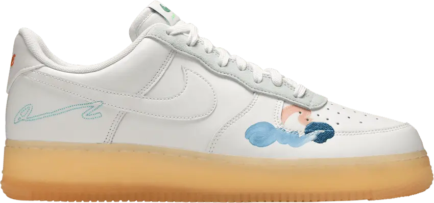  Nike Air Force 1 Flyleather Mayumi Yamase White