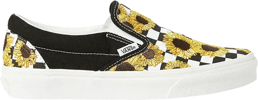  Vans Classic Slip-On &#039;Sunflower Embroidery&#039;