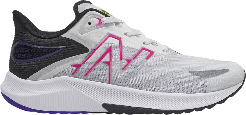  New Balance FuelCell Propel v3 Big Kid Wide &#039;White Pink Glow&#039;