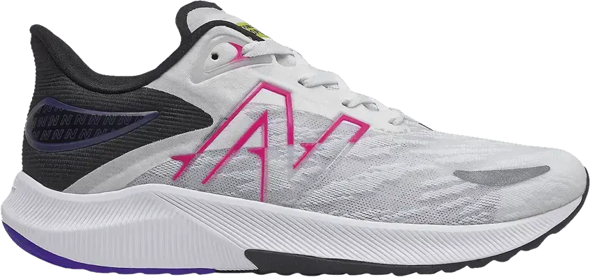  New Balance FuelCell Propel v3 Big Kid &#039;White Pink Glow&#039;