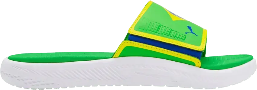  Puma Softride Slide &#039;Brazil&#039;