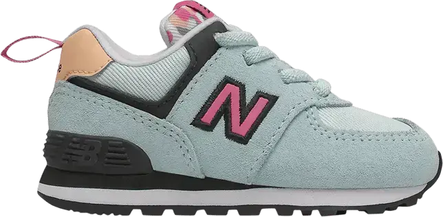  New Balance 574 Toddler &#039;Pale Blue Chill Sporty Pink&#039;