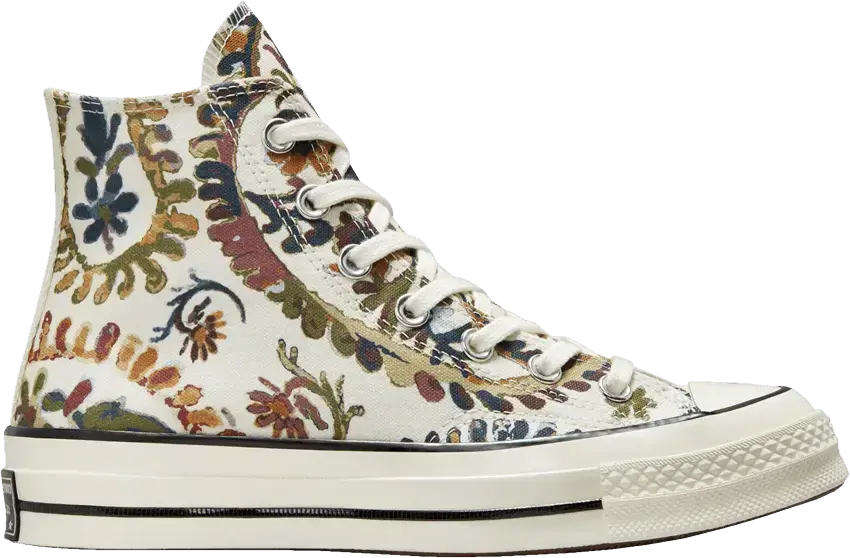  Converse Wmns Chuck 70 High &#039;Fall Florals - Egret&#039;