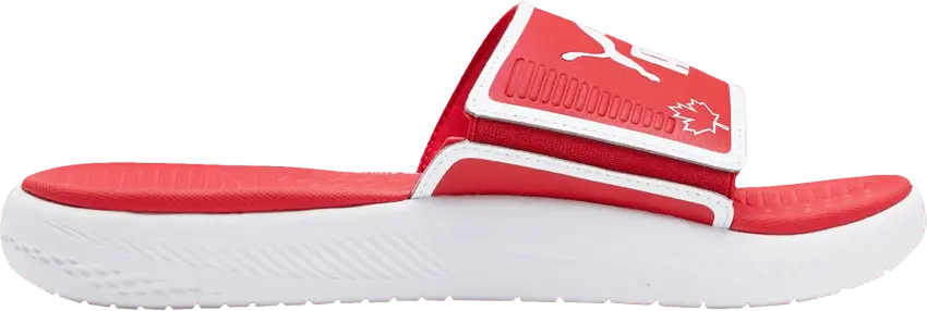  Puma Softride Slide &#039;Canada&#039;