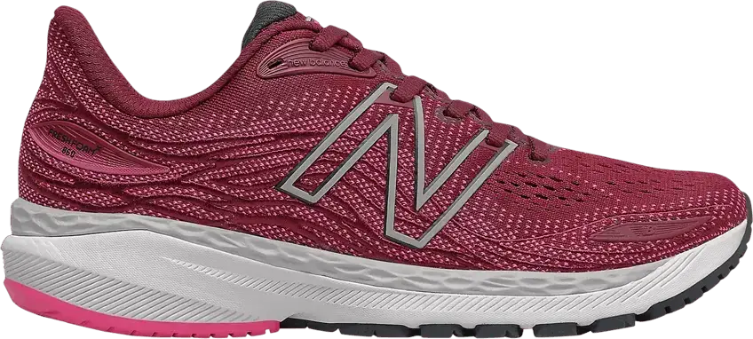  New Balance Wmns Fresh Foam X 860v12 Wide &#039;Garnet&#039;