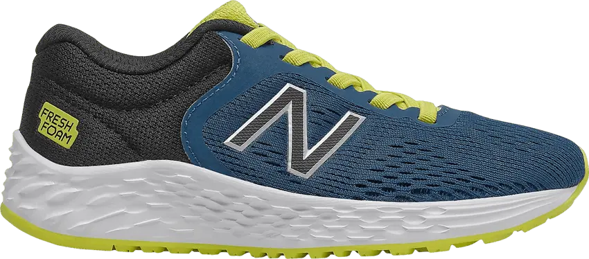  New Balance Arishi v2 Little Kid Wide &#039;Oxygen Blue Sulphur Yellow&#039;