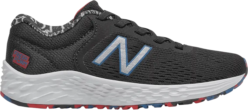  New Balance Arishi v2 Little Kid Wide &#039;Black Oxygen Blue&#039;