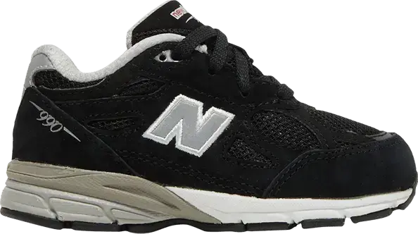  New Balance 990v3 Toddler Wide &#039;Black&#039;