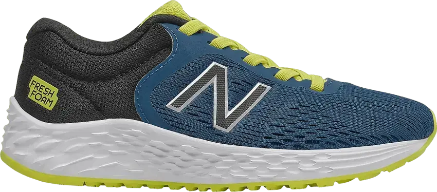  New Balance Arishi v2 Little Kid &#039;Oxygen Blue Sulphur Yellow&#039;