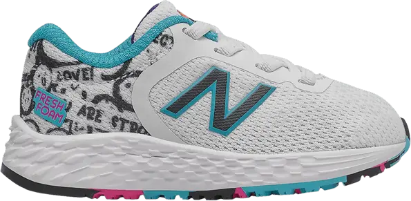  New Balance Arishi v2 Toddler Wide &#039;White Virtual Sky&#039;