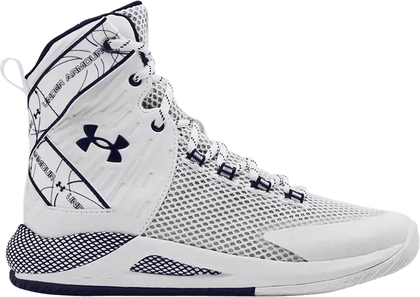  Under Armour Wmns HOVR Highlight Ace &#039;White Midnight Navy&#039;