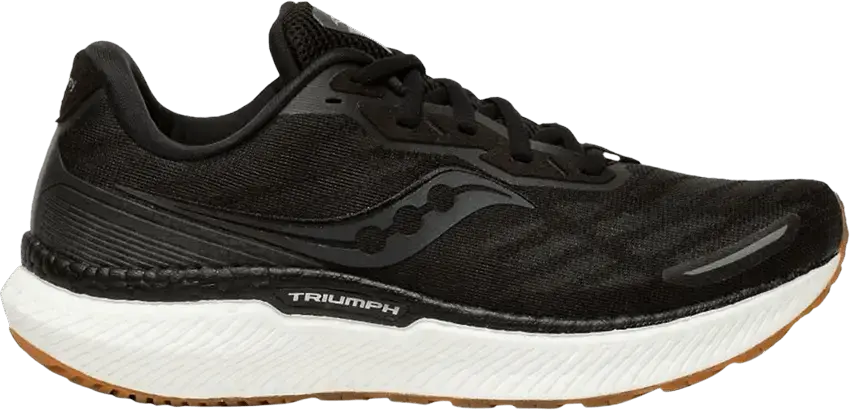  Saucony Wmns Triumph 19 &#039;Black Gum&#039;