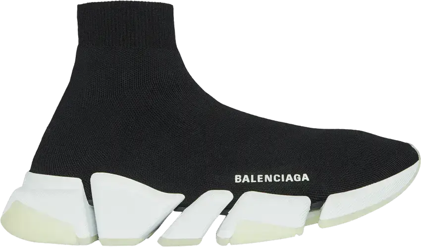  Balenciaga Speed 2.0 Sneaker &#039;Black Glow In The Dark&#039;