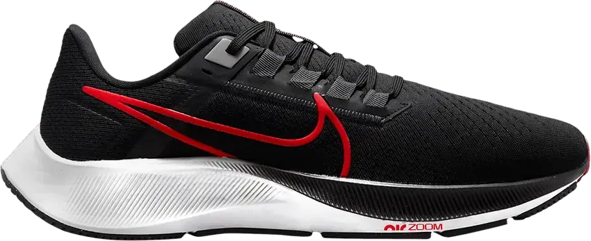  Nike Air Zoom Pegasus 38 Black Light Crimson