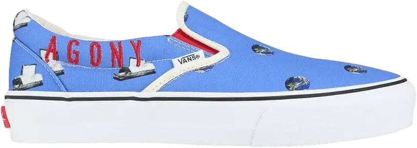  Vans Cali Thornhill Dewitt x Vault Classic Slip-On LX &#039;Blue Crisis Actor&#039;