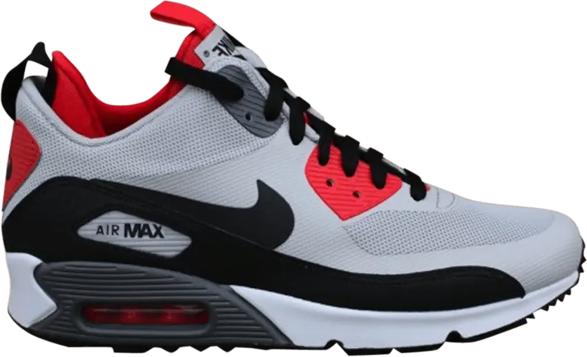  Nike Air Max 90 SneakerBoot NS &#039;Dusty Grey Red&#039;