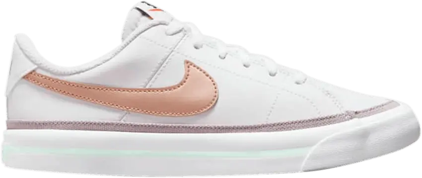  Nike Court Legacy GS &#039;White Metallic Red Bronze&#039;