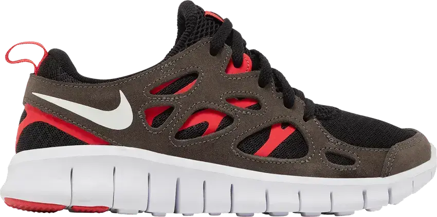  Nike Free Run 2 GS &#039;Black Siren Red&#039;