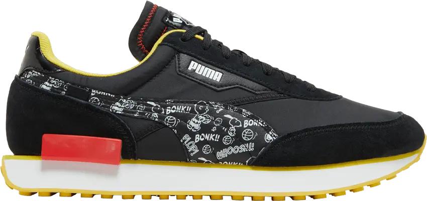  Puma Future Rider Peanuts Black