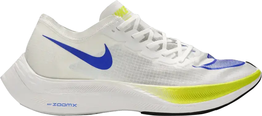  Nike ZoomX Vaporfly Next% Ekiden White Racer Blue