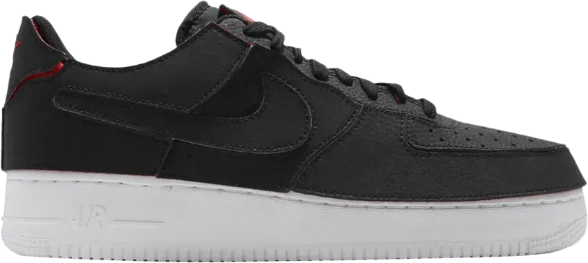  Nike Air Force 1 Low 1/1 Black Chile Red