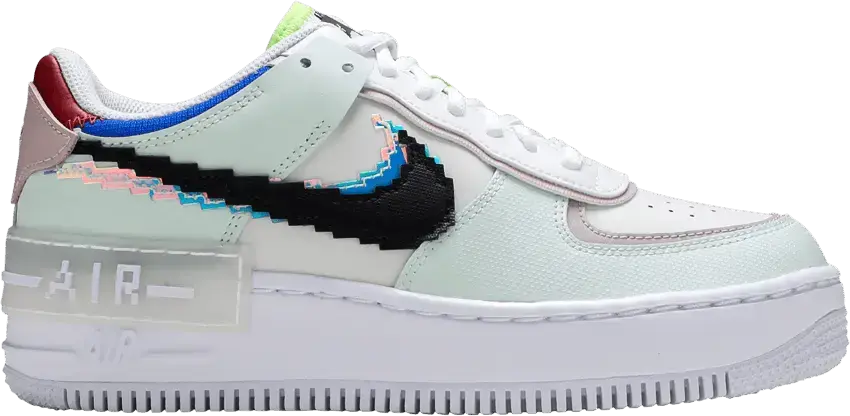  Nike Air Force 1 Low Shadow 8 Bit Barely Green (Women&#039;s)