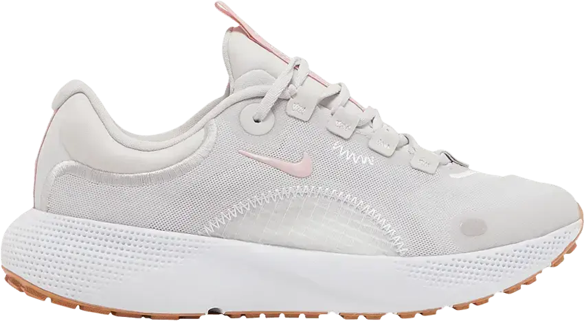  Nike React Escape Run Vast Grey Pink Glaze (Women&#039;s)
