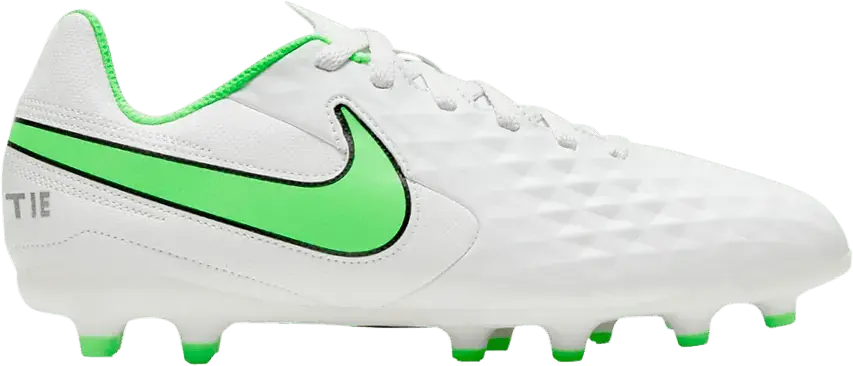  Nike Tiempo Legend 8 Club MG GS &#039;Platinum Tint Rage Green&#039;