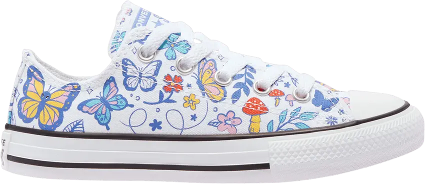  Converse Chuck Taylor All Star Low GS &#039;Butterfly&#039;