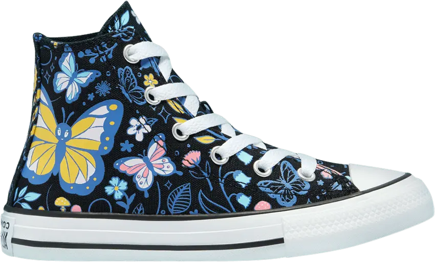  Converse Chuck Taylor All Star High GS &#039;Butterfly&#039;