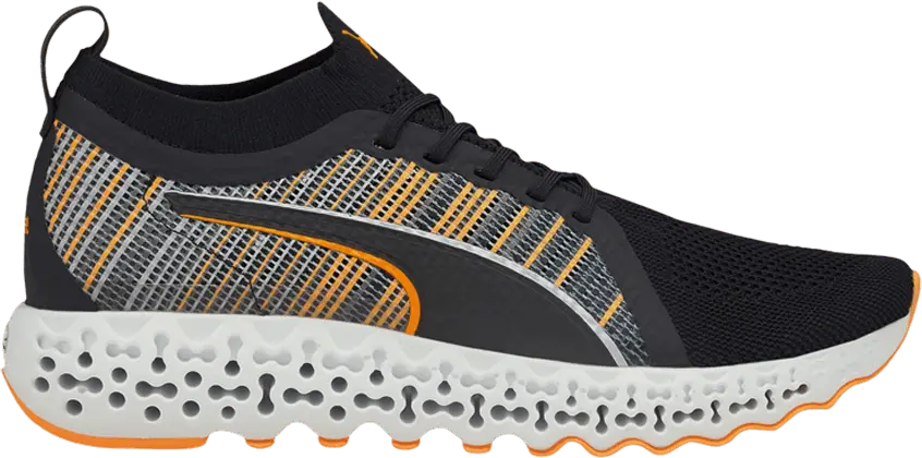 Puma Calibrate Runner Transit &#039;Black Orange Alert&#039;