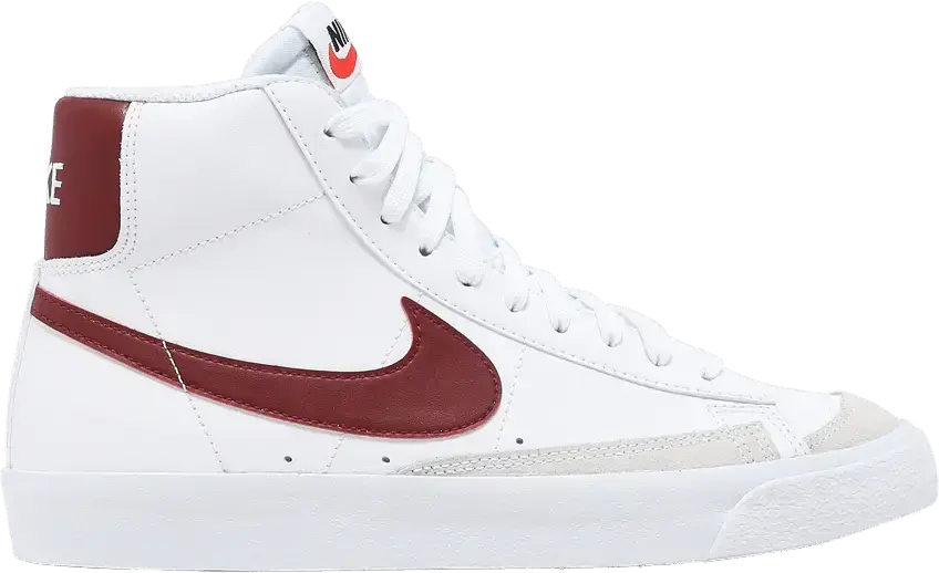  Nike Blazer Mid 77 White Team Red (GS)