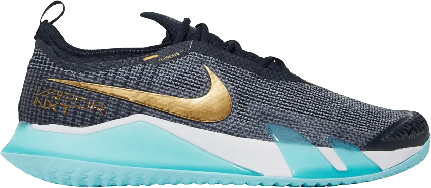  NikeCourt React Vapor NXT &#039;Obsidian Metallic Gold&#039;