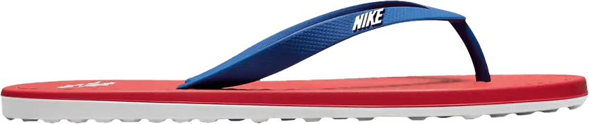  Nike On Deck Flip Flop &#039;University Red Royal&#039;