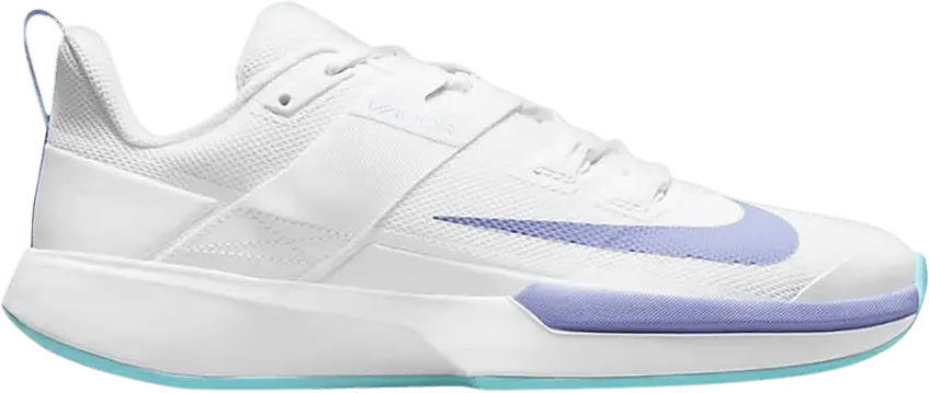  Wmns NikeCourt Vapor Lite &#039;White Purple Pulse&#039;