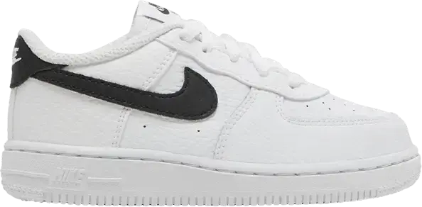  Nike Air Force 1 Low White Black Swoosh (TD)