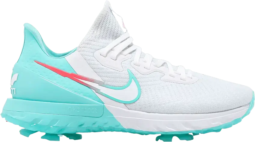  Nike Air Zoom Infinity Tour Golf White Aurora Green