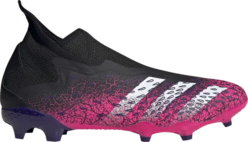  Adidas Predator Freak.3 Laceless FG &#039;Demonscale - Shock Pink&#039;