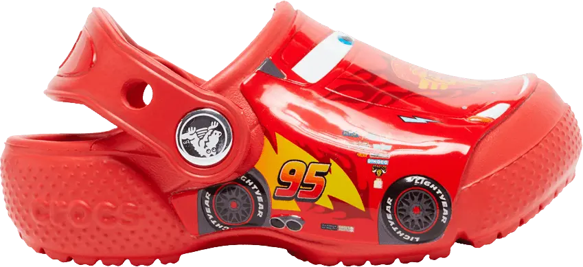  Crocs Cars x Classic Clog Kids &#039;Fun Lab - Lightning McQueen&#039;