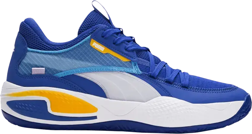  Puma Court Rider Dazzling Blue Saffron