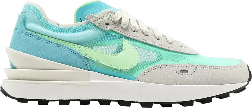  Nike Waffle One Scream Green (Women&#039;s)