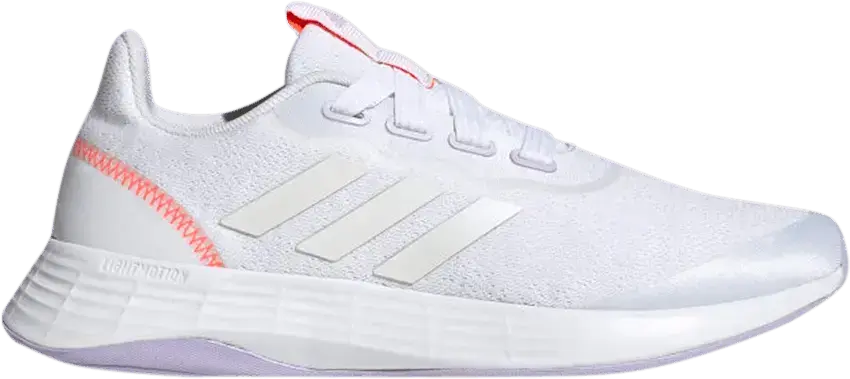  Adidas adidas QT Racer Sport White Purple Tint (Women&#039;s)