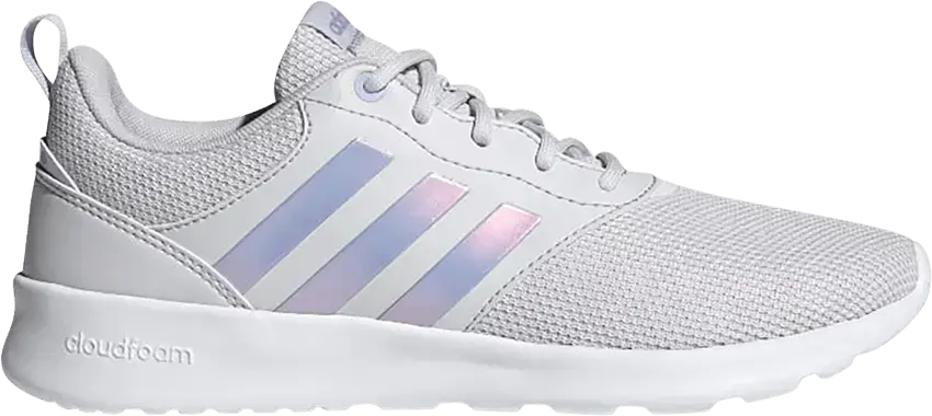  Adidas adidas QT Racer Sport Grey Iridescent (Women&#039;s)