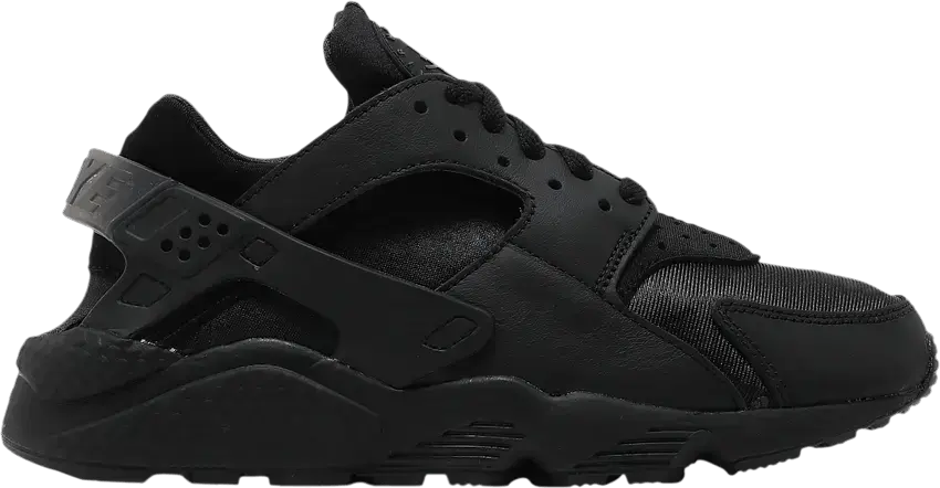  Nike Air Huarache Black Anthracite Heel Tab (Women&#039;s)